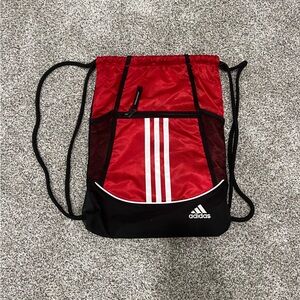 adidas backpack red/black/white